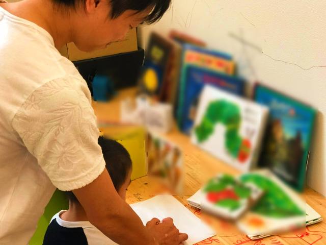 子どもアート日本画教室