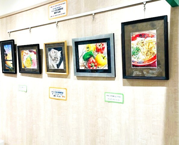 大人の色鉛筆画教室講師作品展　　講師：ぼんぼん先生