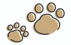 ペットの肉球ぺったんで作る肉球ハンコあーと