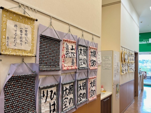 ✿講座作品　特別講座作品　展示中✿