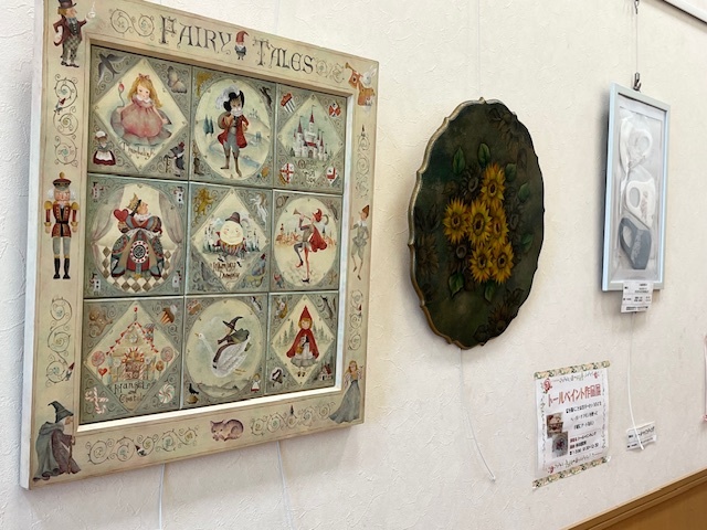 ✿講座作品　特別講座作品　展示中✿