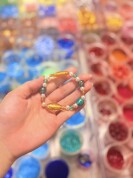 【ご当地講座】京都の雅を映すベネチアンガラスビーズ　大人のブレスレット製作体験