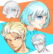 【夏休み】夏休みキャラクターイラスト教室「キャラクターイラストの顔の描き方」