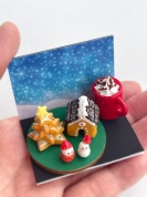 【冬休み】ミニチュアフードで可愛いクリスマス飾りを作ろう!!