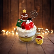 【入会金不要・1日講座】本物そっくり♡食品サンプル クリスマスプチカップケーキ作り