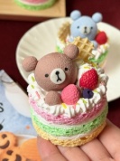 【夏休み特別講座】フェイクスイーツ『くまちゃんのカラフルケーキ』