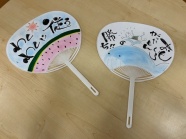 【入会金不要・夏休み1日講座】手作りで世界に１つのうちわを作ろう！