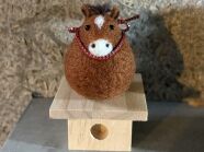 【入会金不要・1日講座】羊毛フェルトで来年の干支「午ちゃん」を作りましょう！