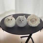 【入会金不要・夏休み１日講座】羊毛フェルトでまんまる かわいい動物を作ろう