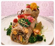 【Xmas1日講座】お寿司deブッシュドノエル