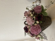 癒しのお花とキャンドルと