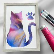 【にゃんカル～JEUGIA猫まつり～】2/17(火)アルコールで描くネコアート