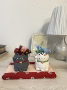 【にゃんカル～JEUGIA猫まつり～】2/13(金)招き猫のアーティフィシャルフラワーアレンジ