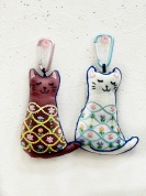 【にゃんカル～JEUGIA猫まつり～】2/20(金)戸塚刺繍の刺繍ねこのふんわりチャーム