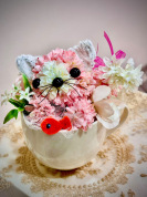 【にゃんカル～JEUGIA猫まつり～】2/28(土)花ニャンコのコーヒーカップアレンジ