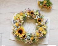 癒しのお花とキャンドルと