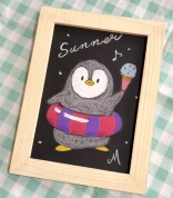 【夏休み１日講座】キッズチョークアート