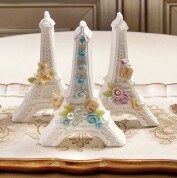 クレイアートアクセサリー【エッフェル塔を彩る花の魔法】
