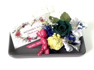 【1日講座・入会金不要】母の日のプリザーブドプレートアレンジ