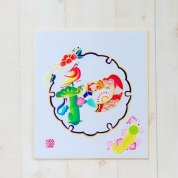 キラキラ笑顔を繋ぐ吉祥花文字