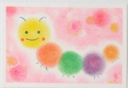 心ほぐれる3色パステルアート