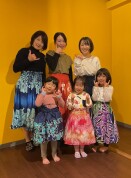 楽しく仲良く親子フラダンス