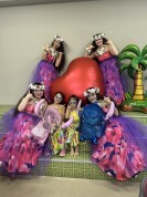 楽しく仲良く親子フラダンス