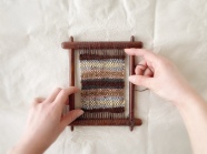 [1日講座]ホームスパンで作る手織りコースター