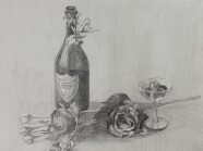 日曜のデッサン教室