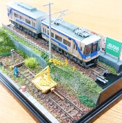 子供から大人まで『鉄道ファン集まれ～‼』「鉄道のある風景」保線基地の情景を作ろう～！特典‼『保線区車両１両』プレゼント