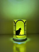 【にゃんカル】切り絵で猫のランタンを作ろう！