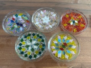 トルコガラスで作る世界にひとつのガラスコースター