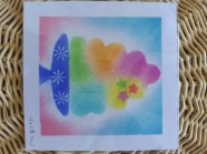 ⑫パステルdeキッズアート『夏の風景をパステルde描こう』