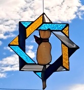 【にゃんカル】ステンドグラス2月の体験レッスン