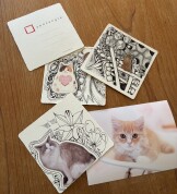 【にゃんカル】Meow 　Zentangie　　ニャーゼンタングル