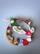 『新年を彩るお正月リース』