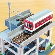  「鉄道のある風景」高架線と地上線の情景を作ろう～！