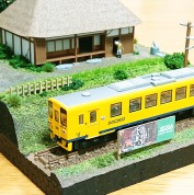 「鉄道のある風景」日本の原風景「鉄道と藁葺き農家」の情景を作ろう～！！