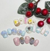 キッズネイル体験♪自分だけのネイルチップを作ろう！