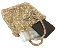 【入会金不要・全2回講座】ジュエリーレースで編むバッグ