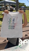 【入会金不要】☆夏休みこども1日講座☆あなたの絵をトートバッグorTシャツにシルクスクリーンプリントをしよう！