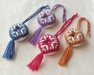 【1Day講座】かぎ針で作るニット小物☆ビスコーニュー・八角形のチャーム