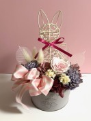 [にゃんカル]　フラワーアレンジ クラフト(プリザーブドフラワー)