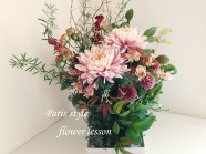 パリスタイルで楽しむフラワーアレンジメント