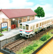夏休みワークショップ！　懐かしさを感じる「木造駅舎」の情景を作ろう～！！
