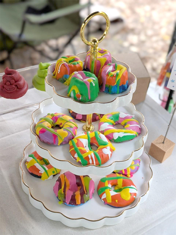 コトコト＋の１日限定企画！『クレヨンドーナツにデコレーションしよう！』