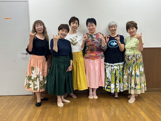 初めて！もう一度！フラダンス