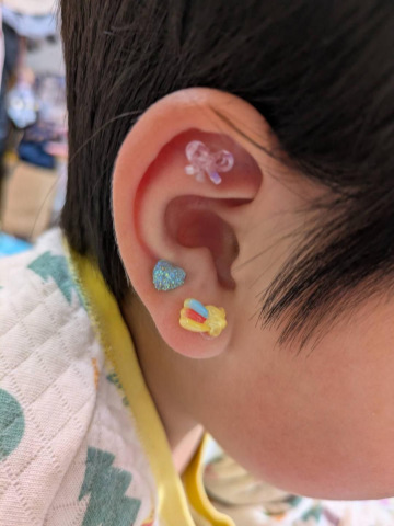夏休み！親子でかわいい耳つぼ体験