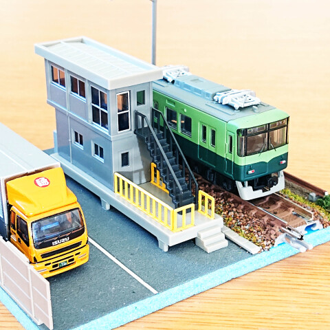 【冬休み】「鉄道のある風景」 信号所の情景を作ろう～！