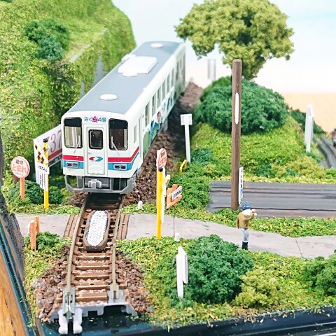 【入会金不要　特別講座】「鉄道のある風景」第4種踏切と田園の情景を作ろう～